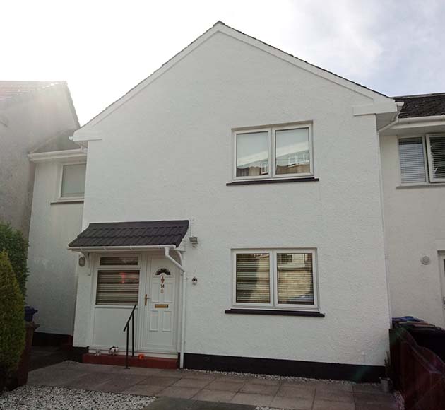 Multi-trade Property Improvements Dumbarton Based Business: Painting outside of the house
