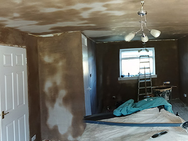 Plastering