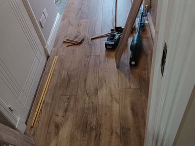 Laminate Flooring Project in Dumbarton